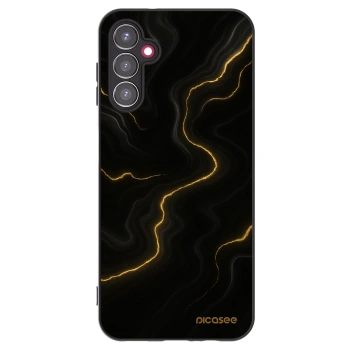 Picasee silikonový černý obal pro Samsung Galaxy A14 5G A146P - Thunder