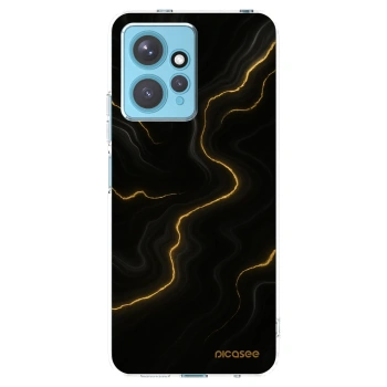 Picasee silikonový průhledný obal pro Xiaomi Redmi Note 12 4G - Thunder