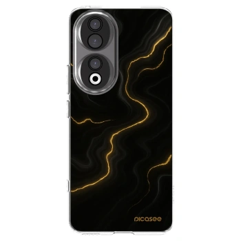 Picasee silikonový průhledný obal pro Honor 90 5G - Thunder