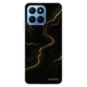 Picasee silikonový průhledný obal pro Honor 70 Lite - Thunder