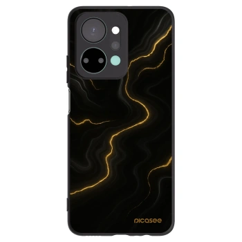 Picasee silikonový černý obal pro Honor X7a - Thunder