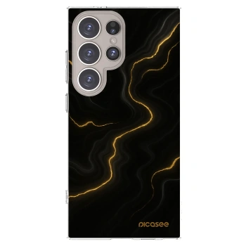 Picasee silikonový průhledný obal pro Samsung Galaxy S24 Ultra S928B 5G - Thunder