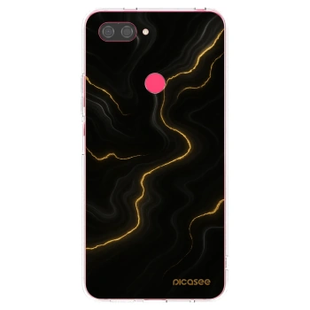 Picasee silikonový průhledný obal pro Xiaomi Mi 8 Lite - Thunder