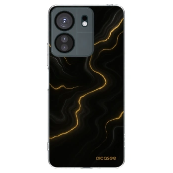 Picasee silikonový průhledný obal pro Xiaomi Redmi 13C 4G - Thunder