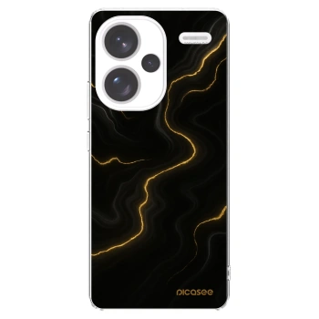 Picasee silikonový průhledný obal pro Xiaomi Redmi Note 13 Pro+ 5G - Thunder