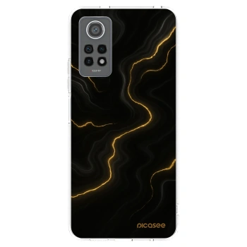 Picasee silikonový průhledný obal pro Xiaomi Redmi Note 12 Pro 4G - Thunder
