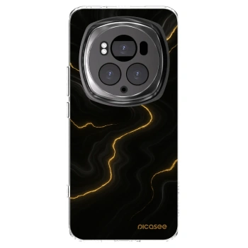 Picasee silikonový průhledný obal pro Honor Magic6 Pro - Thunder