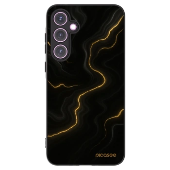 Picasee silikonový černý obal pro Samsung Galaxy A35 5G A356B - Thunder