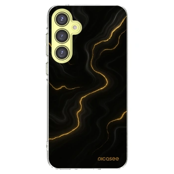 Picasee silikonový průhledný obal pro Samsung Galaxy A35 5G A356B - Thunder