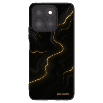 Picasee silikonový černý obal pro Honor X8b - Thunder