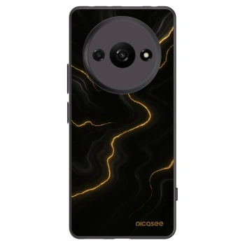 Picasee silikonový černý obal pro Xiaomi Redmi A3 - Thunder