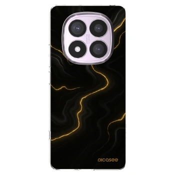 Picasee silikonový průhledný obal pro Xiaomi Redmi Note 14 Pro 5G - Thunder