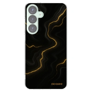 Picasee silikonový průhledný obal pro Samsung Galaxy S25+ 5G - Thunder