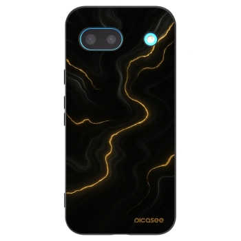 Picasee silikonový černý obal pro Google Pixel 8 - Thunder