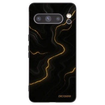 Picasee silikonový černý obal pro Google Pixel 8 Pro - Thunder