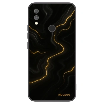 Picasee silikonový černý obal pro Xiaomi Redmi Note 7 - Thunder