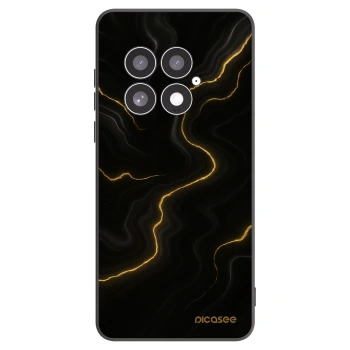 Picasee silikonový černý obal pro OnePlus 13 5G - Thunder