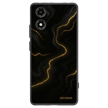 Picasee silikonový černý obal pro Motorola Moto E14 - Thunder