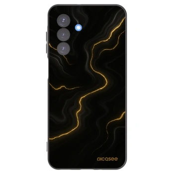 Picasee silikonový černý obal pro Samsung Galaxy A17 5G - Thunder