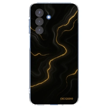 Picasee silikonový průhledný obal pro Samsung Galaxy A17 5G - Thunder