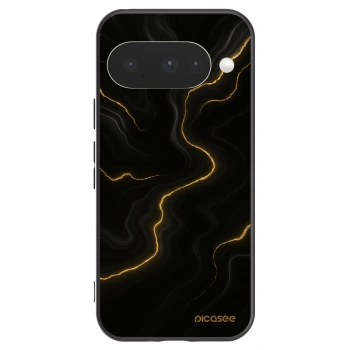 Picasee silikonový černý obal pro Google Pixel 10 - Thunder