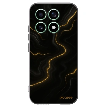 Picasee silikonový černý obal pro Xiaomi 17 - Thunder