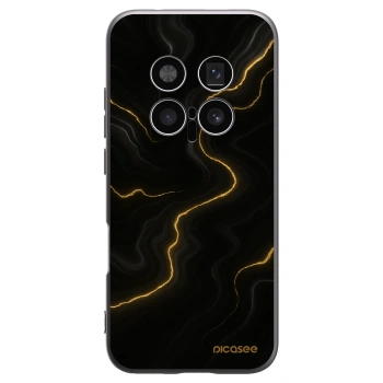 Picasee silikonový černý obal pro Honor Magic8 Pro 5G - Thunder