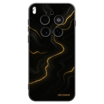 Picasee silikonový černý obal pro Vivo X300 Pro - Thunder