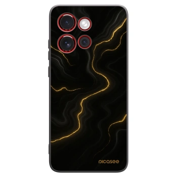 Picasee silikonový černý obal pro Motorola Edge 60 Neo 5G - Thunder