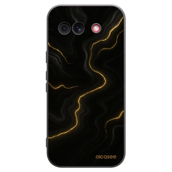 Picasee silikonový černý obal pro Google Pixel 10a - Thunder