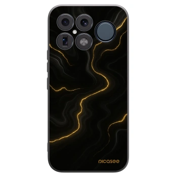 Picasee silikonový černý obal pro Xiaomi Poco F8 Ultra - Thunder