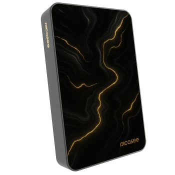 Picasee Powerbanka s MagSafe 10 000 mAh Šedá - Thunder