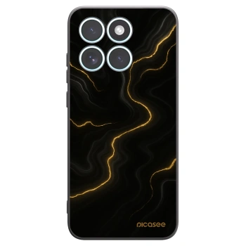 Picasee silikonový černý obal pro Motorola Edge 70 Fusion - Thunder