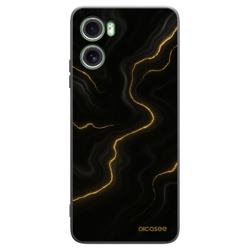 Picasee silikonový černý obal pro Motorola Moto G06 - Thunder