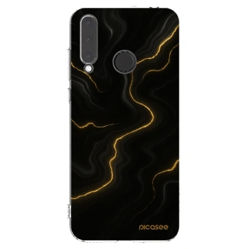 Picasee silikonový průhledný obal pro Honor 20 Lite - Thunder