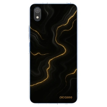 Picasee silikonový průhledný obal pro Xiaomi Redmi 7A - Thunder