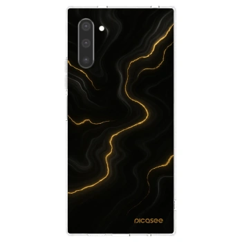 Picasee silikonový průhledný obal pro Samsung Galaxy Note 10 N970F - Thunder