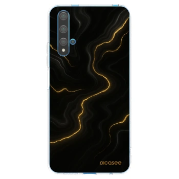 Picasee silikonový průhledný obal pro Huawei Nova 5T - Thunder