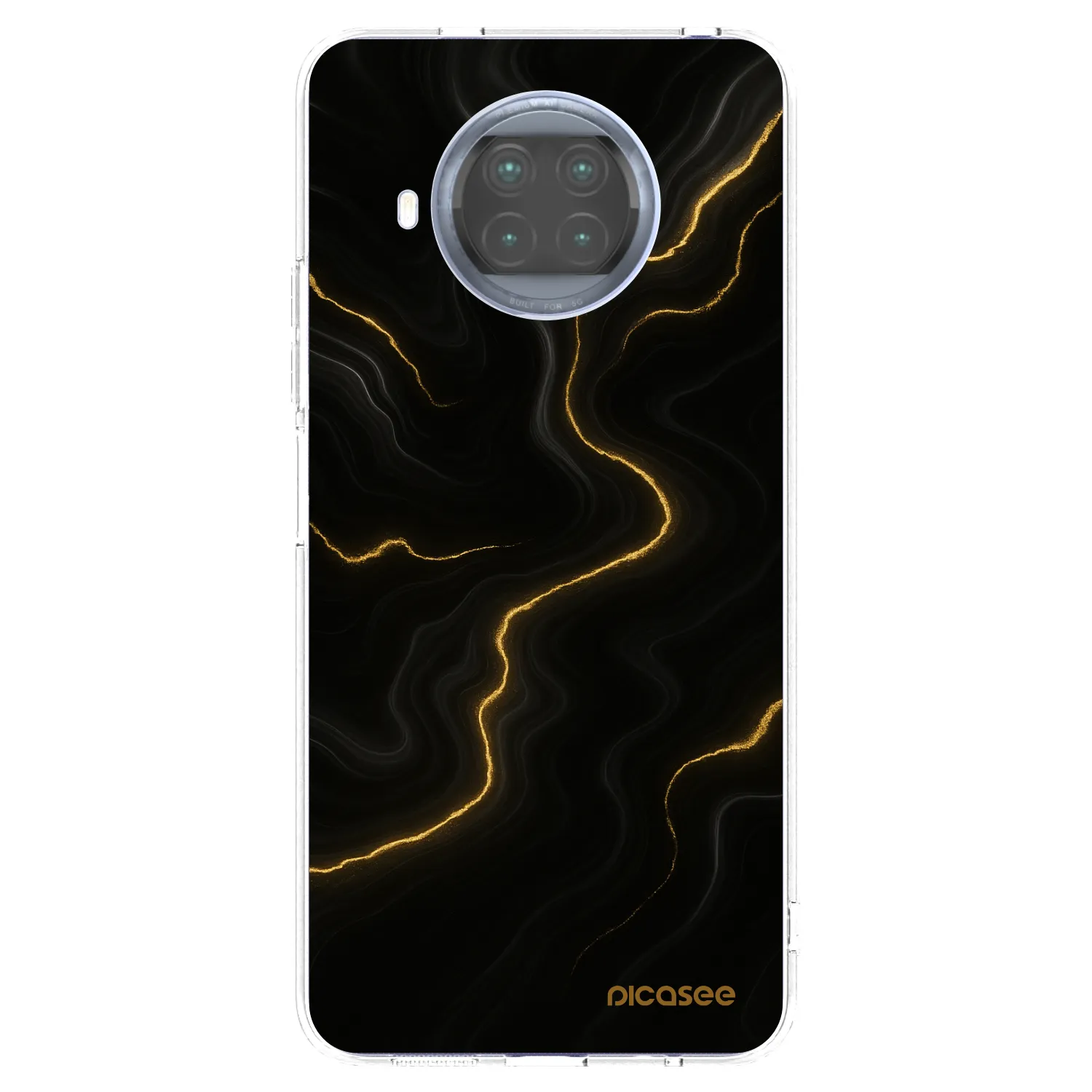 Picasee silikonový průhledný obal pro Xiaomi Mi 10T Lite - Thunder
