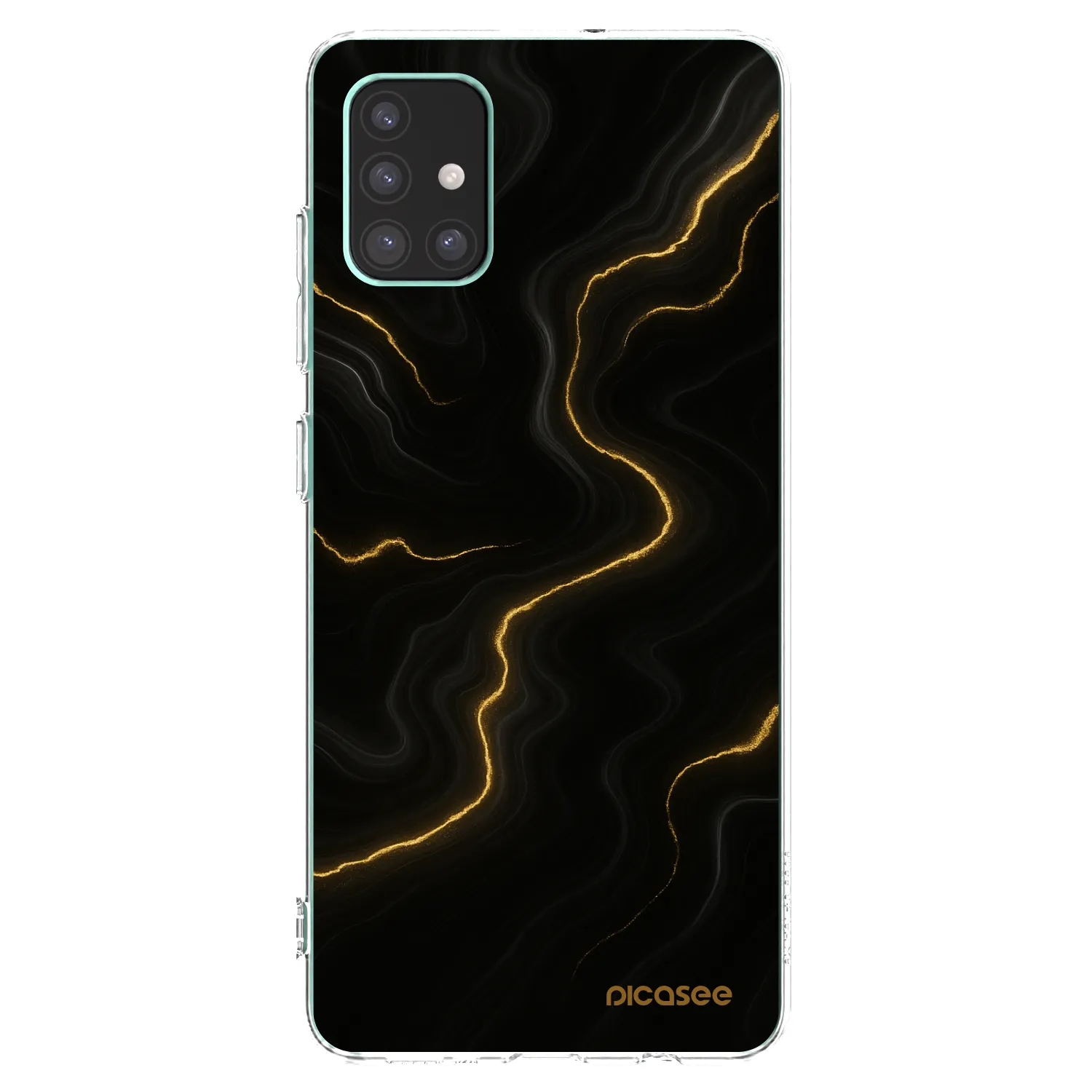 Picasee silikonový průhledný obal pro Samsung Galaxy M51 M515F - Thunder