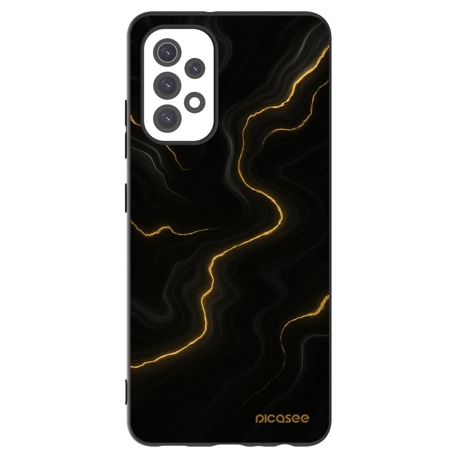 Picasee silikonový černý obal pro Samsung Galaxy A32 5G A326B - Thunder