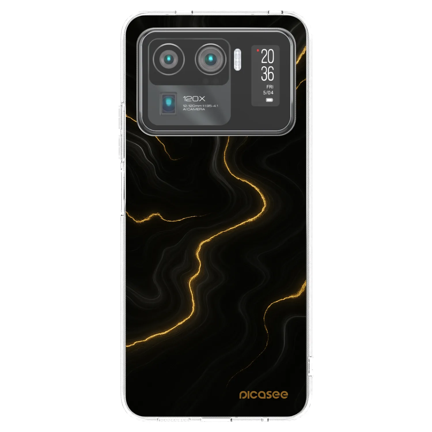 Picasee silikonový průhledný obal pro Xiaomi Mi 11 Ultra - Thunder