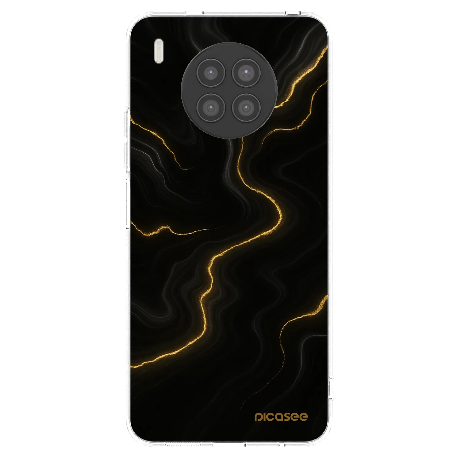 Picasee silikonový průhledný obal pro Huawei Nova 8i - Thunder