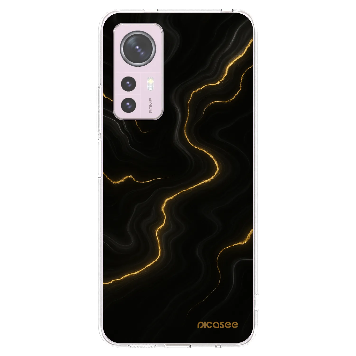 Picasee silikonový průhledný obal pro Xiaomi 12 - Thunder