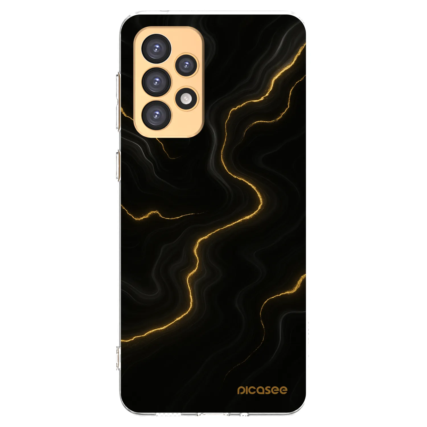 Picasee silikonový průhledný obal pro Samsung Galaxy A33 5G A336 - Thunder