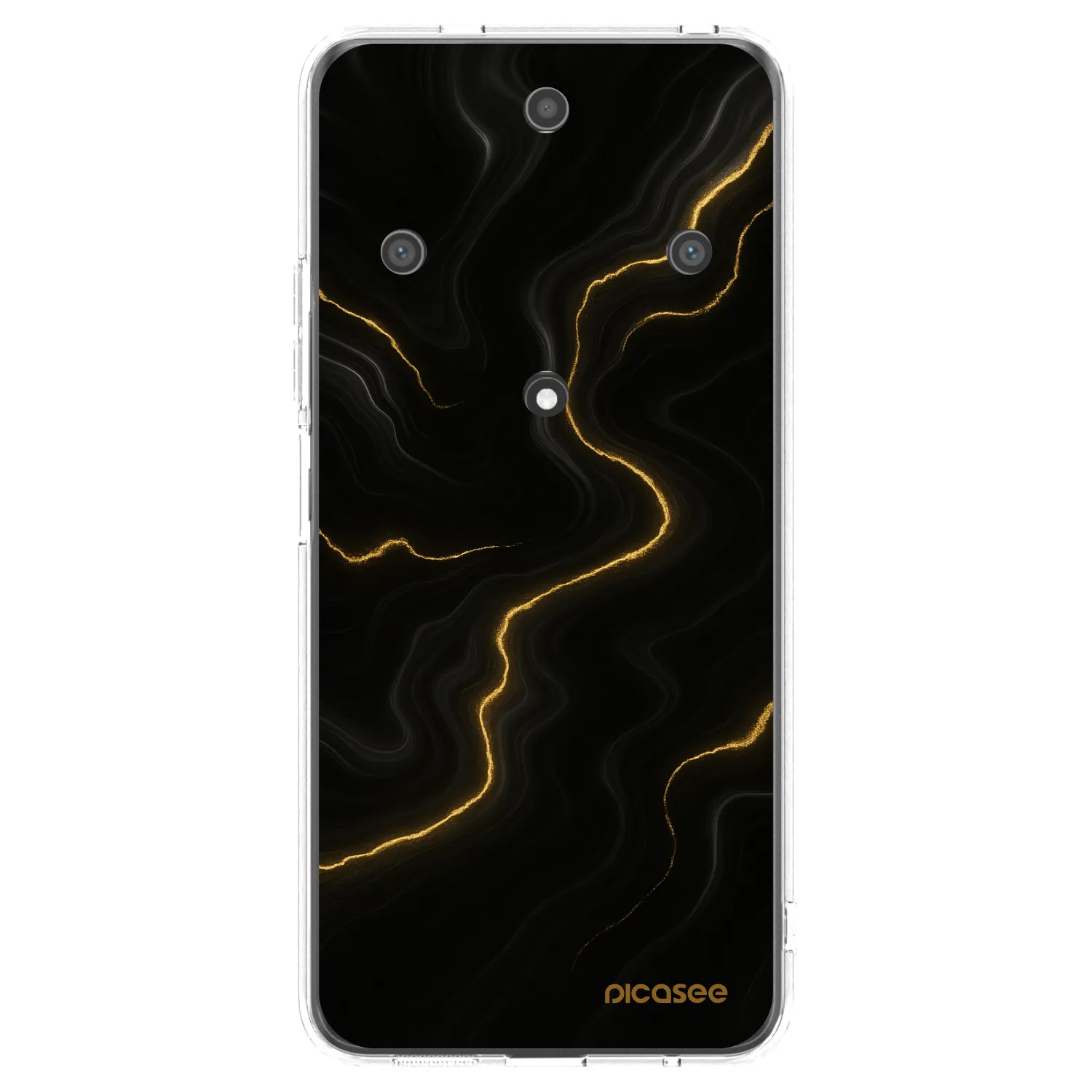 Picasee silikonový průhledný obal pro Honor Magic5 Lite 5G - Thunder