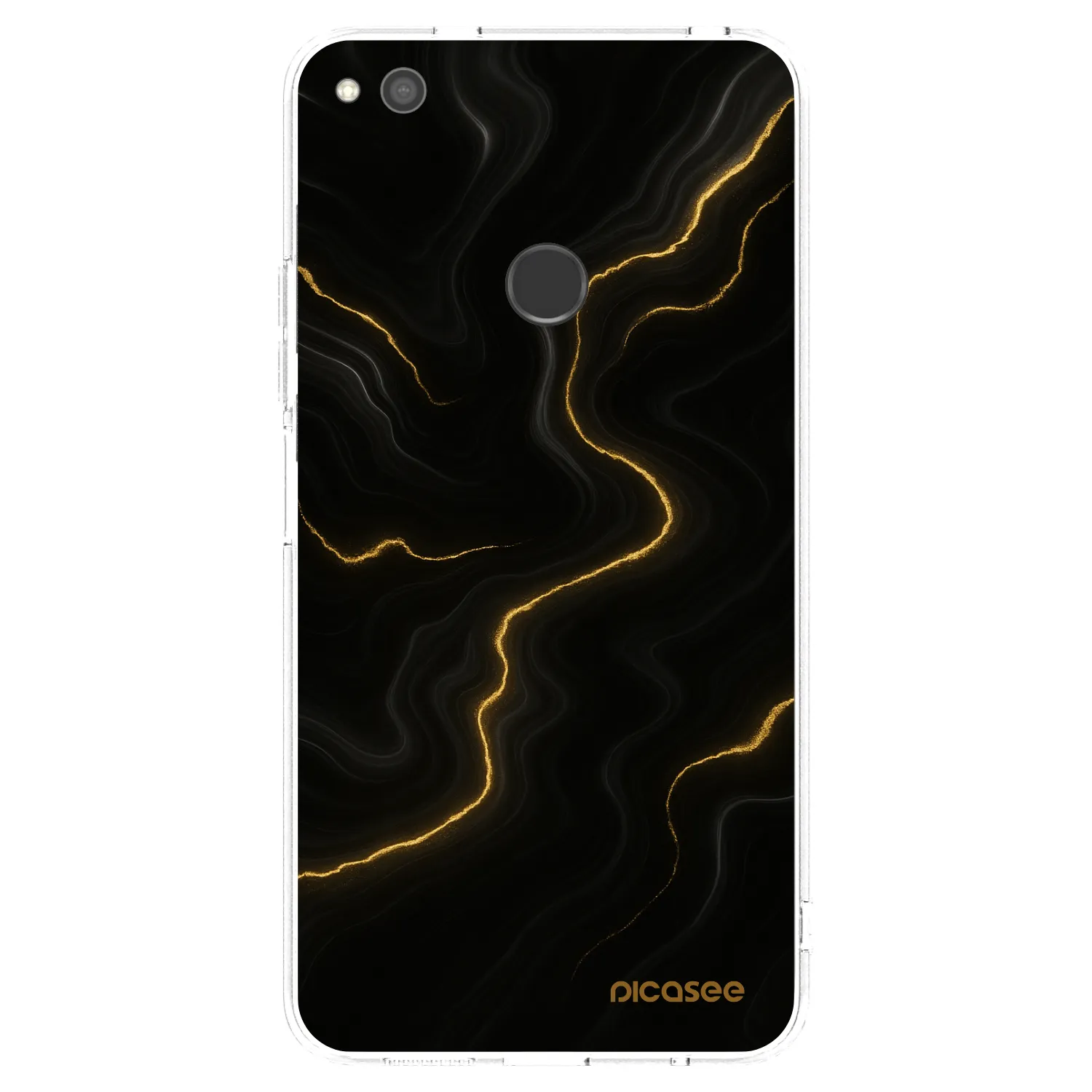Picasee silikonový průhledný obal pro Huawei P9 Lite 2017 - Thunder