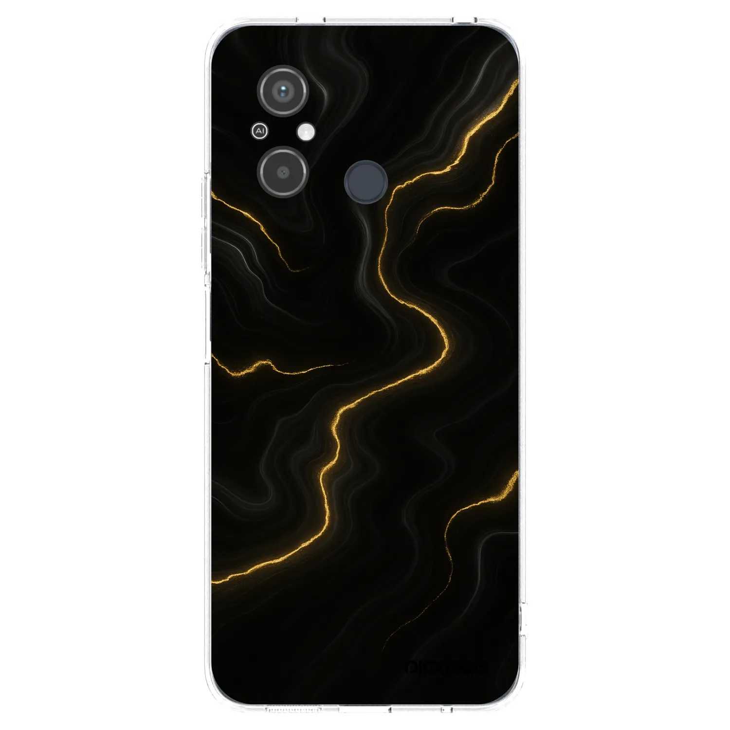 Picasee silikonový průhledný obal pro Xiaomi Redmi 12C - Thunder