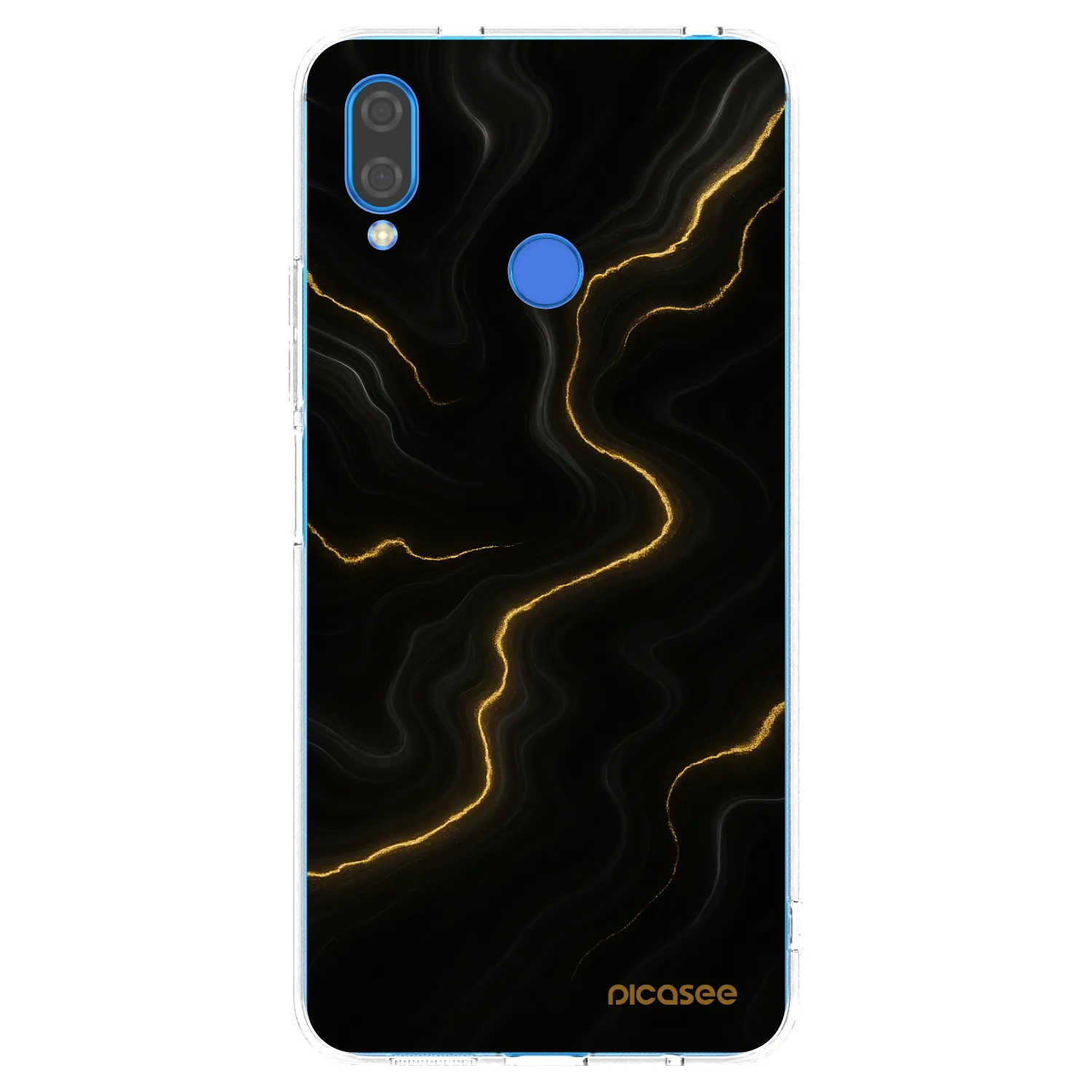 Picasee silikonový průhledný obal pro Huawei Nova 3i - Thunder