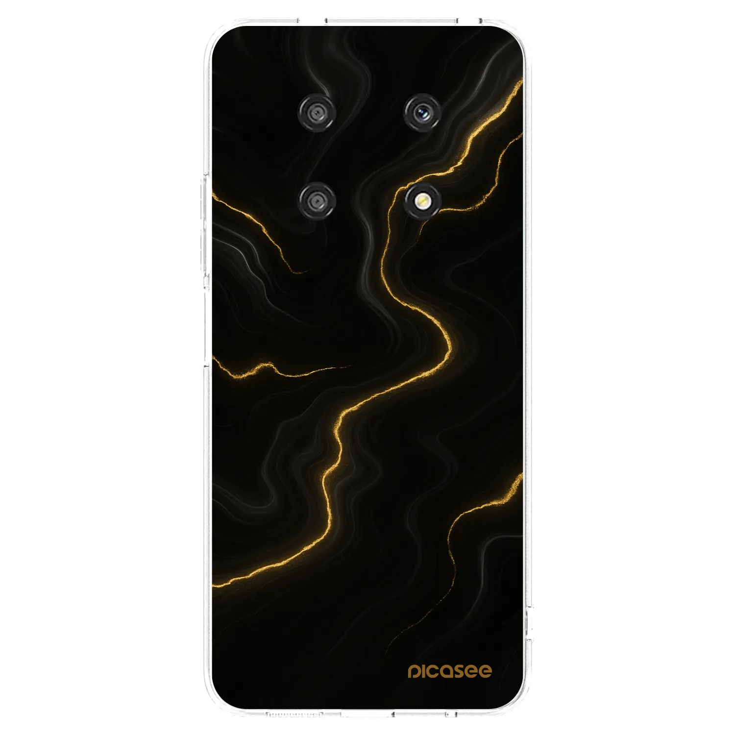 Picasee silikonový průhledný obal pro Honor Magic4 Lite 5G - Thunder